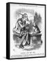 Randolph Churchill Ctn-John Tenniel-Framed Stretched Canvas