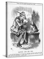 Randolph Churchill Ctn-John Tenniel-Stretched Canvas