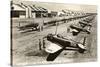 Randolph Field, Texas, with Fighter Planes-null-Stretched Canvas