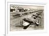 Randolph Field, Texas, with Fighter Planes-null-Framed Premium Giclee Print