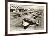 Randolph Field, Texas, with Fighter Planes-null-Framed Premium Giclee Print