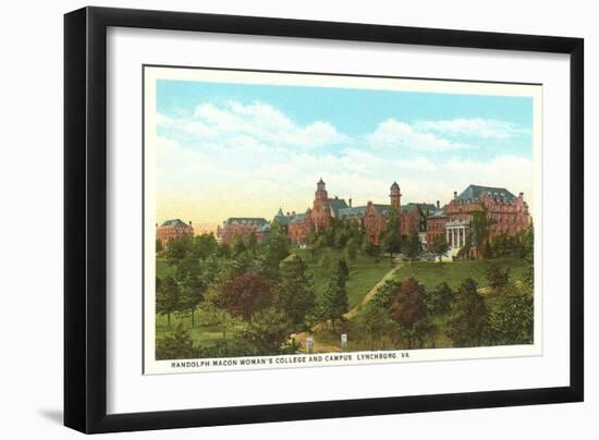 Randolph Macon Woman's College, Lynchburg, Virginia-null-Framed Art Print