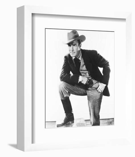 Randolph Scott-null-Framed Photo