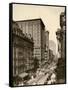 Randolph Street in the Chicago Loop, 1890s-null-Framed Stretched Canvas