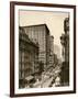 Randolph Street in the Chicago Loop, 1890s-null-Framed Giclee Print