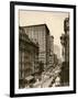 Randolph Street in the Chicago Loop, 1890s-null-Framed Giclee Print