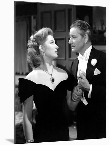 Random Harvest, Greer Garson, Ronald Colman, 1942-null-Mounted Photo