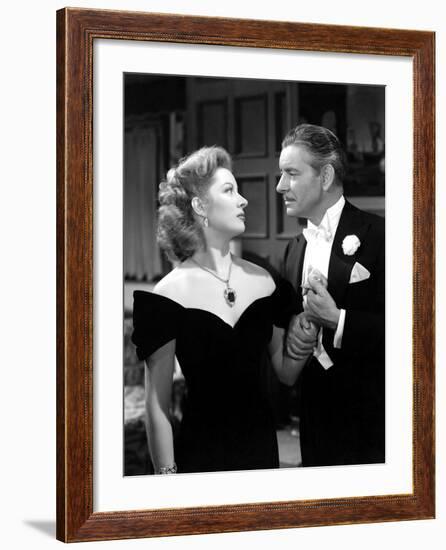 Random Harvest, Greer Garson, Ronald Colman, 1942-null-Framed Photo