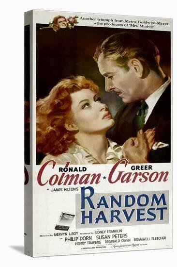 Random Harvest, Greer Garson, Ronald Colman, 1942-null-Stretched Canvas