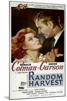 Random Harvest, Greer Garson, Ronald Colman, 1942-null-Mounted Art Print