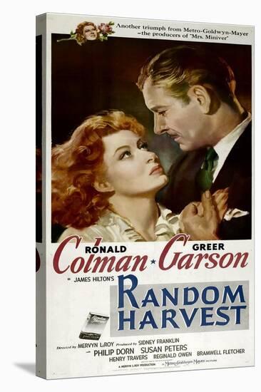 Random Harvest, Greer Garson, Ronald Colman, 1942-null-Stretched Canvas