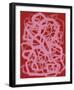 Random I - Neon-Kim Johnson-Framed Giclee Print