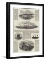 Random Notes and Sketches Made on the Way to Constantinople-null-Framed Giclee Print