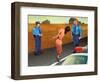 Random Testing-Barry Kite-Framed Art Print