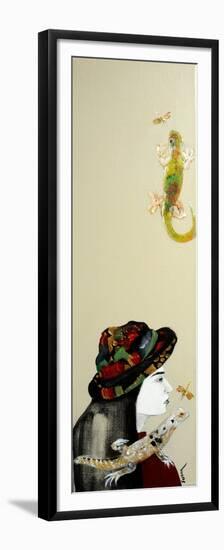 Ranee the Lizard Lady, 2016-Susan Adams-Framed Premium Giclee Print