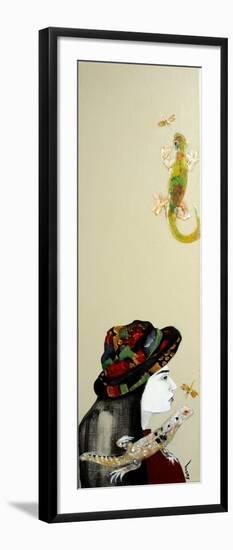 Ranee the Lizard Lady, 2016-Susan Adams-Framed Giclee Print