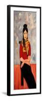 Ranee (Updated in Modigliani Style), 2016-Susan Adams-Framed Giclee Print