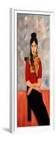 Ranee (Updated in Modigliani Style), 2016-Susan Adams-Framed Giclee Print