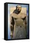 Ranefer, High Priest of Ptah and Sokar, Memphis, Painted Limestone Statue-null-Framed Stretched Canvas