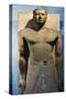 Ranefer, High Priest of Ptah and Sokar, Memphis, Painted Limestone Statue-null-Stretched Canvas