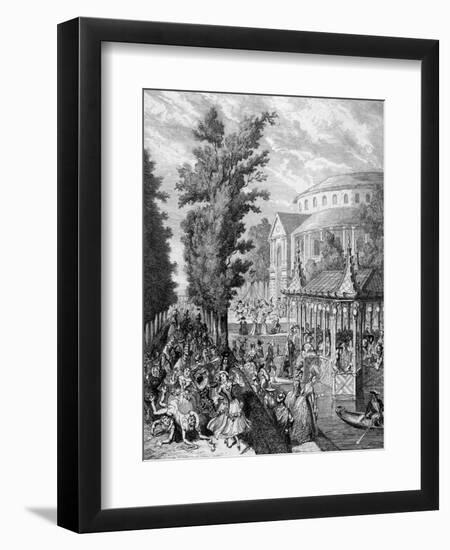 Ranelagh in 1750-George Cruikshank-Framed Art Print