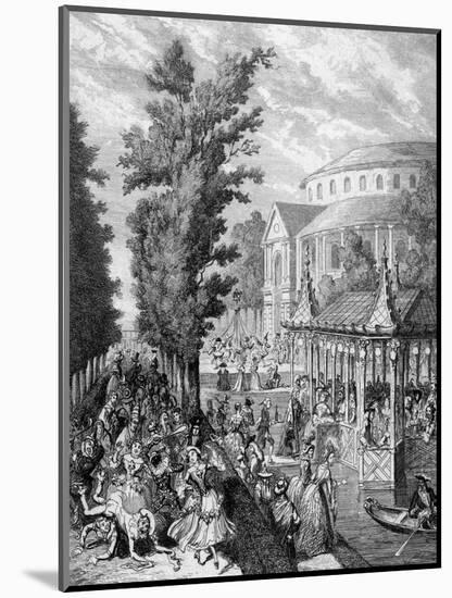 Ranelagh in 1750-George Cruikshank-Mounted Art Print