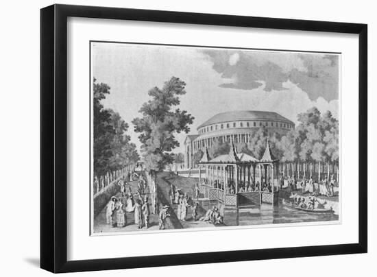 'Ranelagh in 1752, after Canaletti', c1750, (1904)-Charles Grignion-Framed Giclee Print