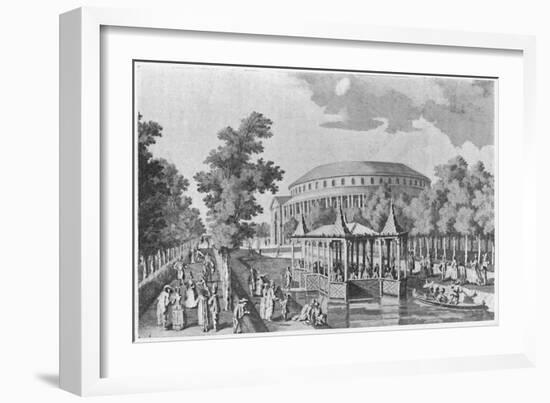 'Ranelagh in 1752, after Canaletti', c1750, (1904)-Charles Grignion-Framed Giclee Print