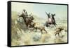 Range Mother-Charles Marion Russell-Framed Stretched Canvas