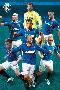 Rangers Players 14/15-null-Lamina Framed Poster