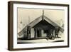 Rangihaeata House on Mana Island, Called Kaitangata, Lithograph by George French Angas-null-Framed Giclee Print