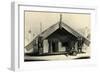 Rangihaeata House on Mana Island, Called Kaitangata, Lithograph by George French Angas-null-Framed Giclee Print