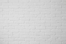 White Brick Wall-Rangizzz-Photographic Print