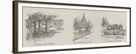 Rangoon, the Capital of Burmah-null-Framed Premium Giclee Print