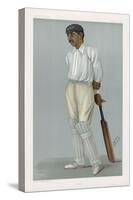 Ranjitsinhji Vibhaji Rajput Nobleman and English Cricketer Who Played for Sussex-Spy (Leslie M. Ward)-Stretched Canvas