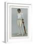 Ranjitsinhji Vibhaji Rajput Nobleman and English Cricketer Who Played for Sussex-Spy (Leslie M. Ward)-Framed Art Print