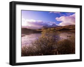 Rannoch Moor, Black Mount, Strathclyde, Scotland, United Kingdom-Kathy Collins-Framed Photographic Print