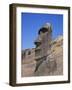 Rano Raraku, Moai on Inner Slopes of Volcanic Crater, Easter Island, Chile, Pacific-Geoff Renner-Framed Photographic Print