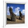 Rano Raraku, Outer Crater Slopes, Birthplace of the Moai (Statues), Unesco World Heritage Site-Geoff Renner-Framed Photographic Print