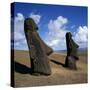 Rano Raraku, Outer Crater Slopes, Birthplace of the Moai (Statues), Unesco World Heritage Site-Geoff Renner-Stretched Canvas