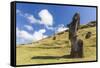 Rano Raraku-Michael Nolan-Framed Stretched Canvas