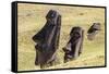 Rano Raraku-Michael Nolan-Framed Stretched Canvas