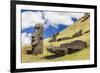 Rano Raraku-Michael Nolan-Framed Photographic Print