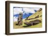 Rano Raraku-Michael Nolan-Framed Photographic Print