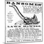 Ransome's Lawn Mowers-null-Mounted Art Print