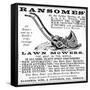 Ransome's Lawn Mowers-null-Framed Stretched Canvas