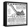 Ransome's Lawn Mowers-null-Framed Stretched Canvas