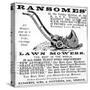 Ransome's Lawn Mowers-null-Stretched Canvas