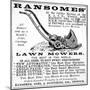 Ransome's Lawn Mowers-null-Mounted Art Print