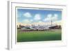 Rantoul, Illinois - View of the B-15A Plane at Chanute Field-Lantern Press-Framed Art Print